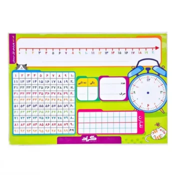 لمینت ریاضی و فارسی اول دبستان گراد